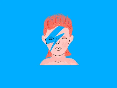 Musical Icons aretha bjork bowie digital illustration photoshop portrait texture
