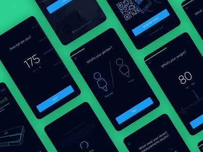 Medical app signup process app flat icons interface medical mobile signup ui ux