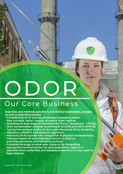 Waste water Odor Services Brochure brochure odor sales services waste wastewater