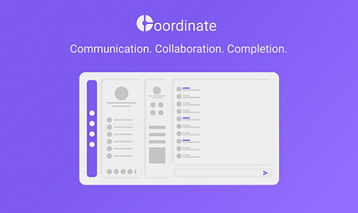 coordinate chat app branding design figma minimal mobile neumorphism ui ux