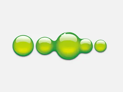 Logo made back in the days for Digital TV provider art direction artist branding bubble design green hiro hein illustration illustrator john doe la kpn logo ui