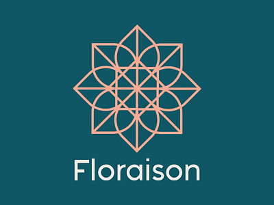 Daily Logo Challenge #17 - Floraison dailylogo dailylogochallenge design flower flower logo geometric geometric logo graphicdesign logo logodesign
