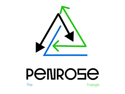 Penrose triangle experimental geometic type