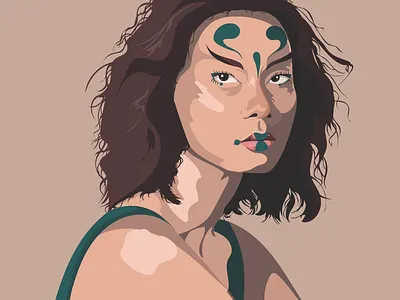 Posture art design flat girl girl character girl illustration illustration illustrator minimal vector