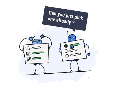 Little UX Joke chatbot checkbox design fun funny joke robot ux uxdesign uxui