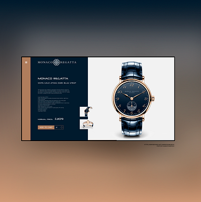 Whathes store - MONACO REGATTA clean clock ecommerce header header design minimal modern resume shopify whathes whitespace