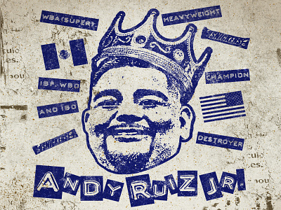 Andy Ruiz jr. boxing design