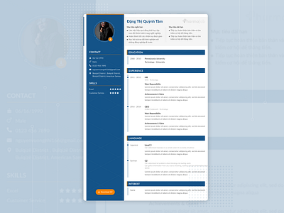 CV branding cv cv clean cv design cv template design inspiration logo portfolio ui ux vector