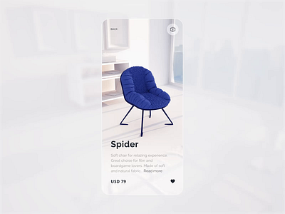 Furniture Store 3d animation app branding clean designers furniture minimalism mobileapp product shop store studio the glyph typography ui ux website websites white