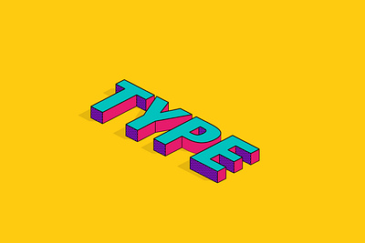 TYPE1 isometric art