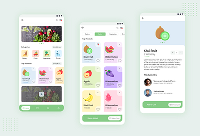 Grocery App adobe xd app fruits grocery app illustration ui vegetables