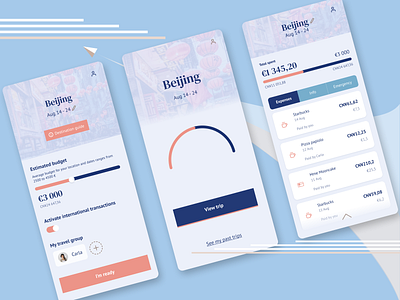 Unfold travel design product travel ui ux