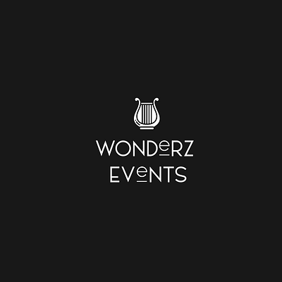 Wonderz Events Logo branding event branding events logo