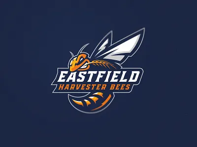 Bees bee branding college design hornets identity illustration logos mascot sport team
