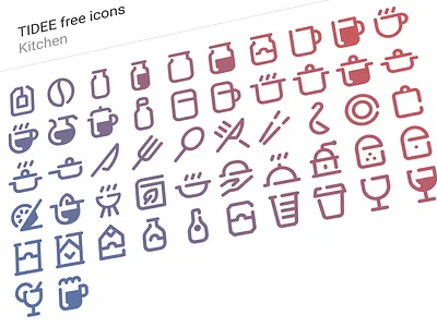 Tidee kitchen icons free bottles coffee cup free glass icojam icons jam jar juicer kitchen outline stroke tidee