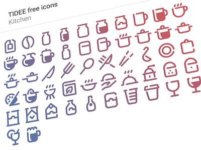 Tidee kitchen icons free bottles coffee cup free glass icojam icons jam jar juicer kitchen outline stroke tidee