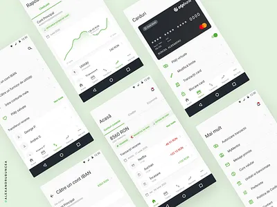 OTP Smartbank Redesign android bank banking clean design digital figma finance material mobile money popular popular shot ui ux