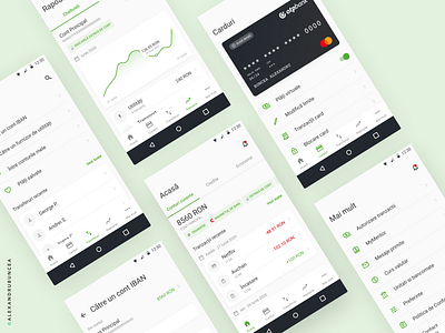 OTP Smartbank Redesign android bank banking clean design digital figma finance material mobile money popular popular shot ui ux