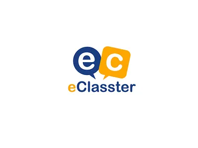 eclasster logo academic brand identity branding design coaching eclasster education elearning institute instructor learning management system letter logo live class logo logo design logo designer logo maker online course teaching trainer vector logo
