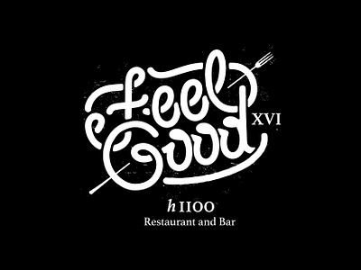 Feel good 2018 design letter lettering lettering art lettering artist letters logo logo design logotype typography