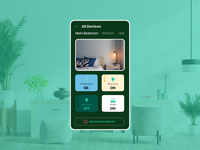 Daily UI - Home Monitoring Dashboard app app design branding daily 100 challenge dailychallenge dailyui dailyuichallenge design ui ux