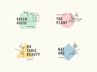 Minimal Logo Collection design illustration logo vector