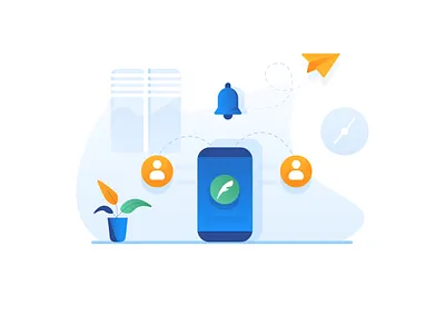 Illustration Pack "Re-upload" comunication contact design goods icon illustration illustration pack social media vector