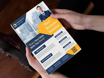 Multipurpose Professional Corporate Business Flyer Template ads design banner design branding corporate branding corporate design corporate flyer design flyer design illustration