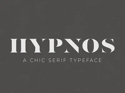 Hypnos // A Chic Serif Typeface chic chic fonts chic serif chic serif font elegant luxury modern new popular sans serif script serif serif font serif fonts serif typeface simple stylish trending trendy white