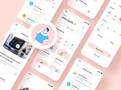 Cleverly I app design app ui design digital design ios app ios app design ios ui kit mobile app ui mobile app ui design mobile application product design ui ui for mobile app ui kit for mobile uiux