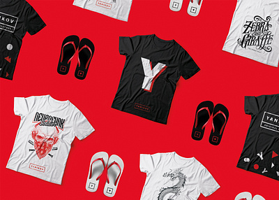 Yanikov Original Clothes Branding branding design identity design illustration logo visual identity