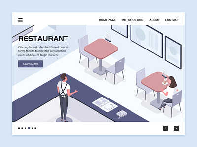 Restaurant Scene business scenes