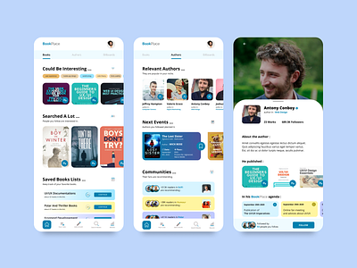 Book Mobile App UI/UX Concept branding daily ui dailyuichallenge design landing design ui uiwork ux ux design uxui uxuidesign