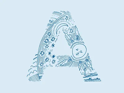 Illustrated Typography illustration typography