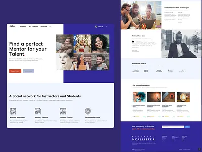 eLearning Landing Page buddypress e learning lms online course wplms