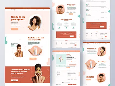 E-commerce Website Design 2020 ui trends 2020trend concept landing page landing page design landing page ui landingpage minimal popular shot ui ui ux uiux user experience web web concept web design webdesign website website concept website design