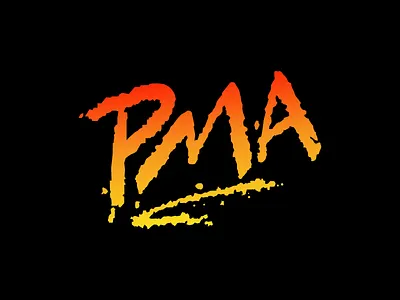 PMA design illustration vector