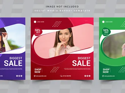 Social media banner design template branding cmyk flyer design design food ads illustration minimal ofset printing ofset printing flyer design typography vector