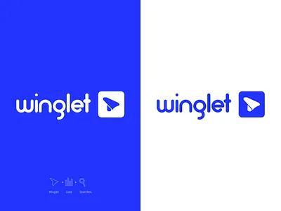 LOGO Winglet branding branding and identity branding concept branding design flight logo logo design logodesign logos logotype logotype design
