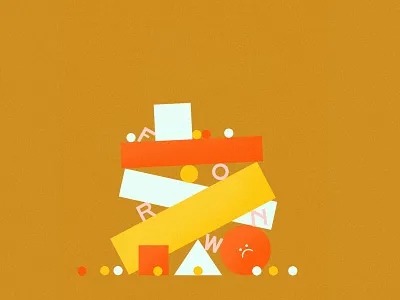 All Frowns balance design frown illustration shapes smiley smiley face texture