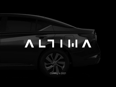 Altima Redesign altima branding car clean design figma kovalev logo modern nicholas nissan simple vector