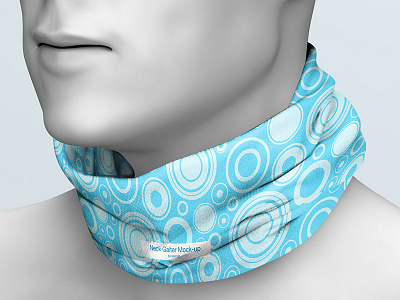 Neck Gaiter Mock-up v3 background bicycle cover face mask fashion headband headwear hiking mannequin mask mockup neck gaiter outdoor polyster protection safety equipment scarf seamless skates unisex