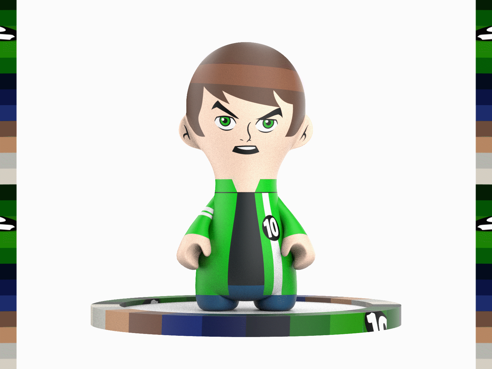 Ben 10 (AF) Nood 3d art illustration