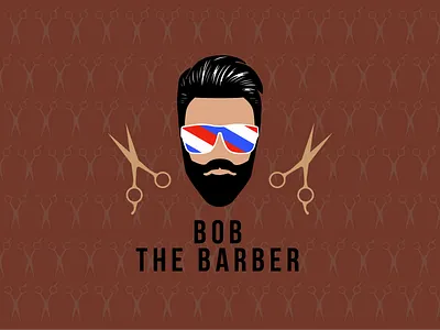 Daily Logo Challenge #13 - Barbershop Logo barbershop logo vector