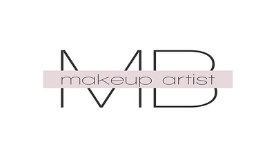 Logo branding design illustrator logo logodesign makeup makeup artist