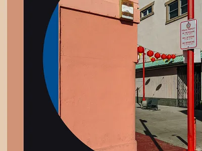 Chinatown, Los Angeles, collage digital collage