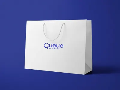 Queue™ Aligners Packaging aligner case aligners bag box box design brand branding foil stamp foil stamping orthodontics orthodontist packaging packaging design print printing q retail bag