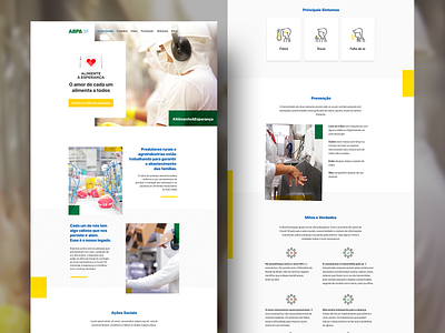 ABPA COVID 19 Landing Page design landing page landing page design ui ux