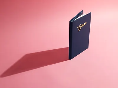 El Güero Menu branding foil menu printing restaurant stationary tijuana