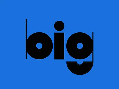 Type Test big ears big ears festival blue chunky circular customtype music music note musical round type type typography